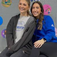 Anna Randick and Tori Cluff